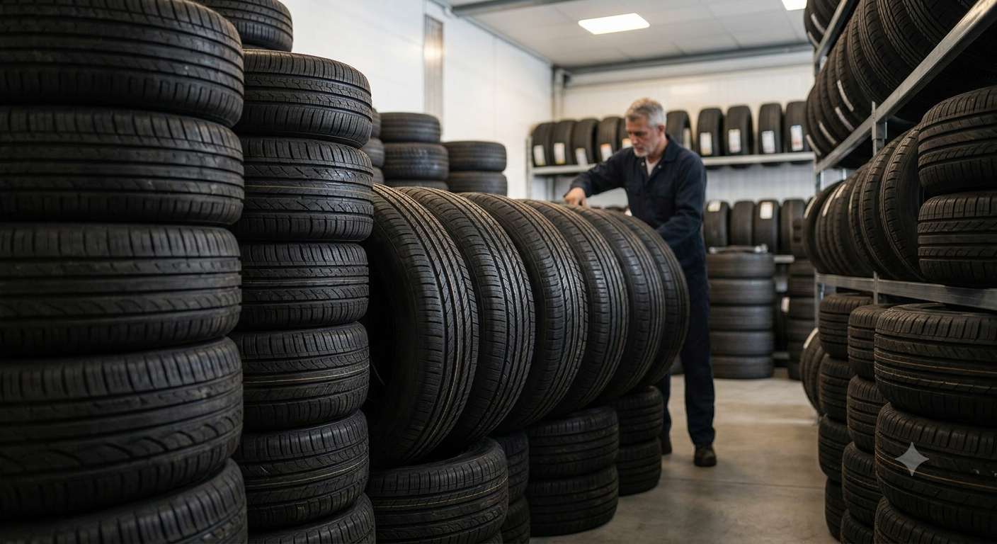 Changement de pneus chez Garage Flash à Saint-Hubert